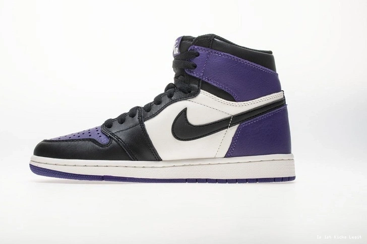Air 1 Retro Purple Jordan High 555088-501 OG Court 1221